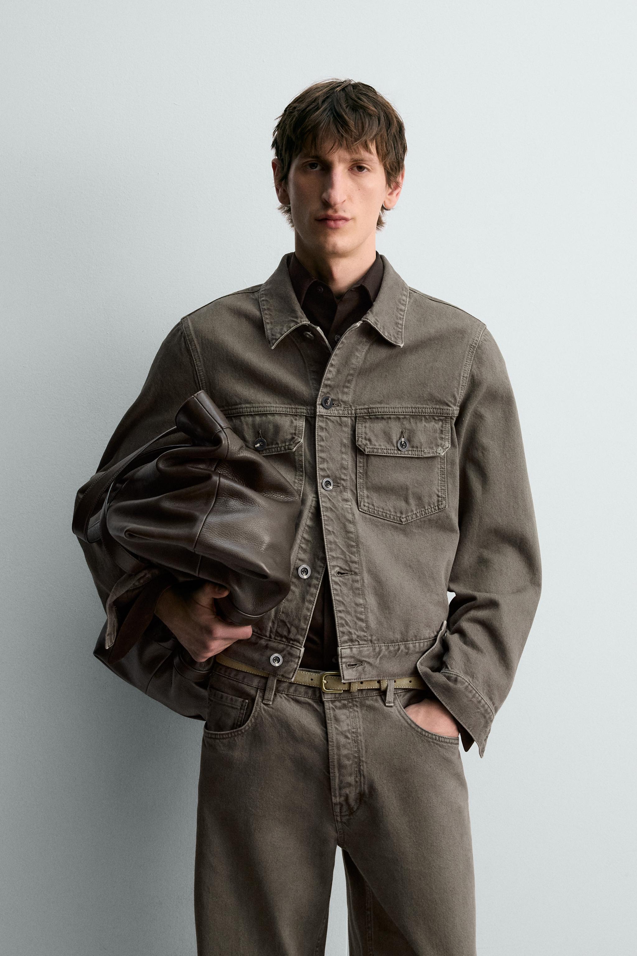VESTE EN JEAN DÉLAVÉE